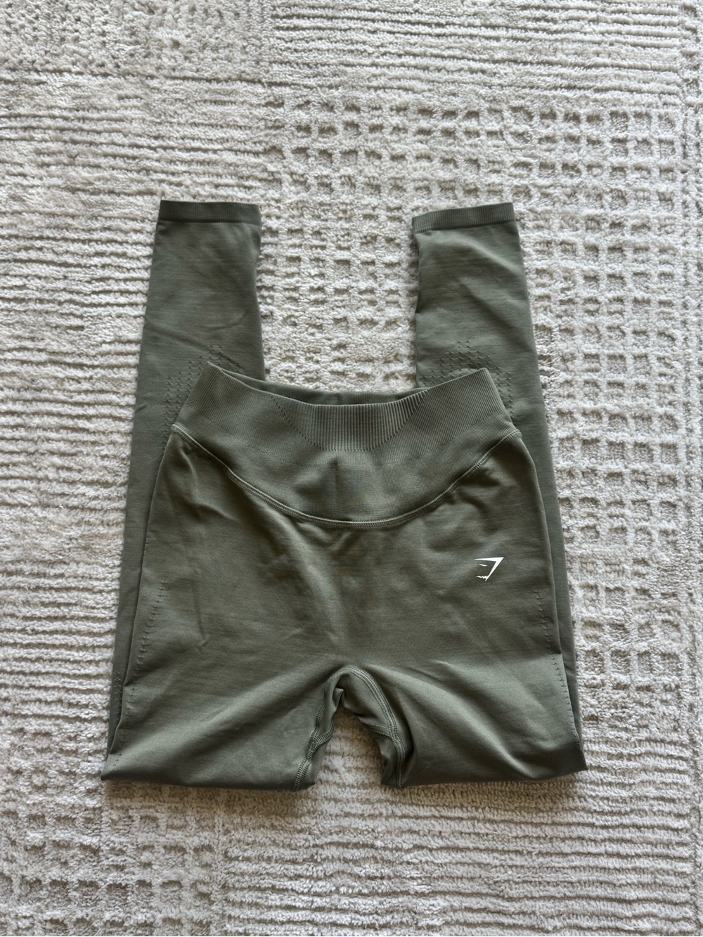 Gymshark Olive Green Seamless Leggings